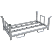 Storage and transport pallet | for 15 hose and cable bridge